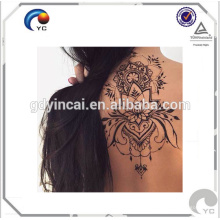 Nuevamente etiqueta engomada temporal del tatuaje de la alheña henna estilo bohemio tatuaje del arte del cuerpo humano en buena calidad